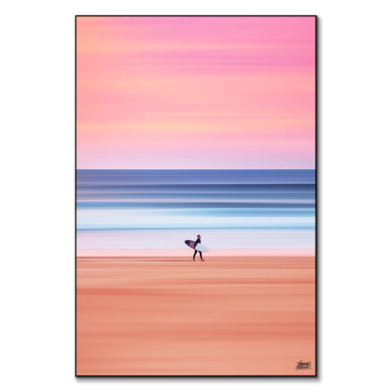 Back Lines Warm Wall Art by Thomas Fotomas