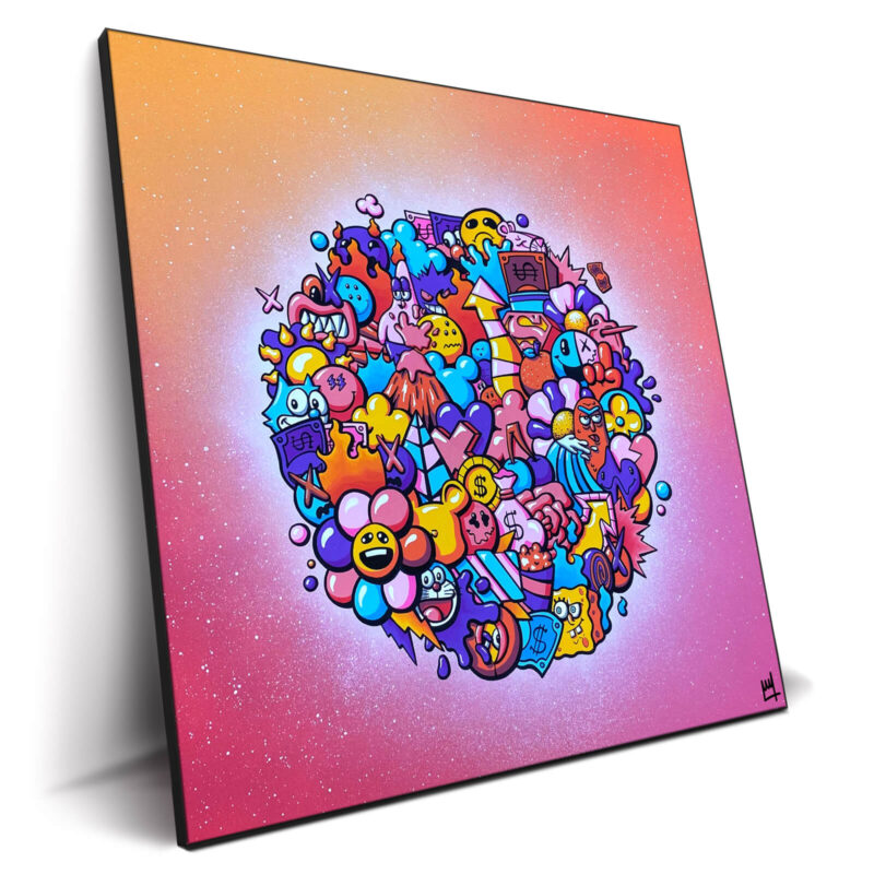 Sunset Warm Wall Decor by Wegs.Art