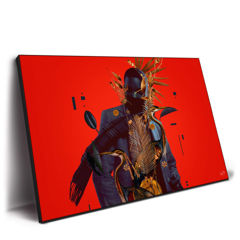 Midnight Jazz Warm Wall Decor by Frank Moth