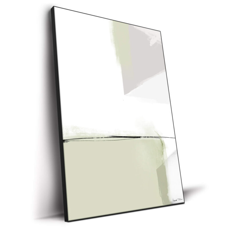 Salt No. 2 Green Wall Decor by Karine Tonial Grimm