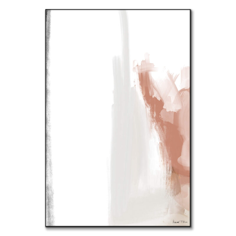 Contractions No. 6 Neutral Wall Art by Karine Tonial Grimm