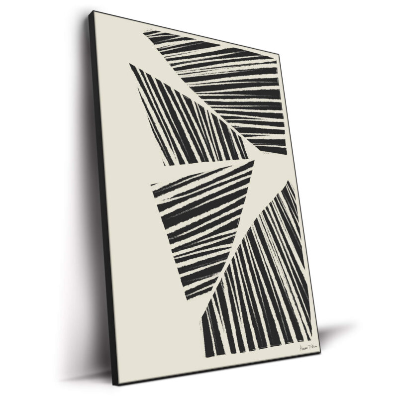 Nordic No. 8 Black and White Wall Decor by Karine Tonial Grimm