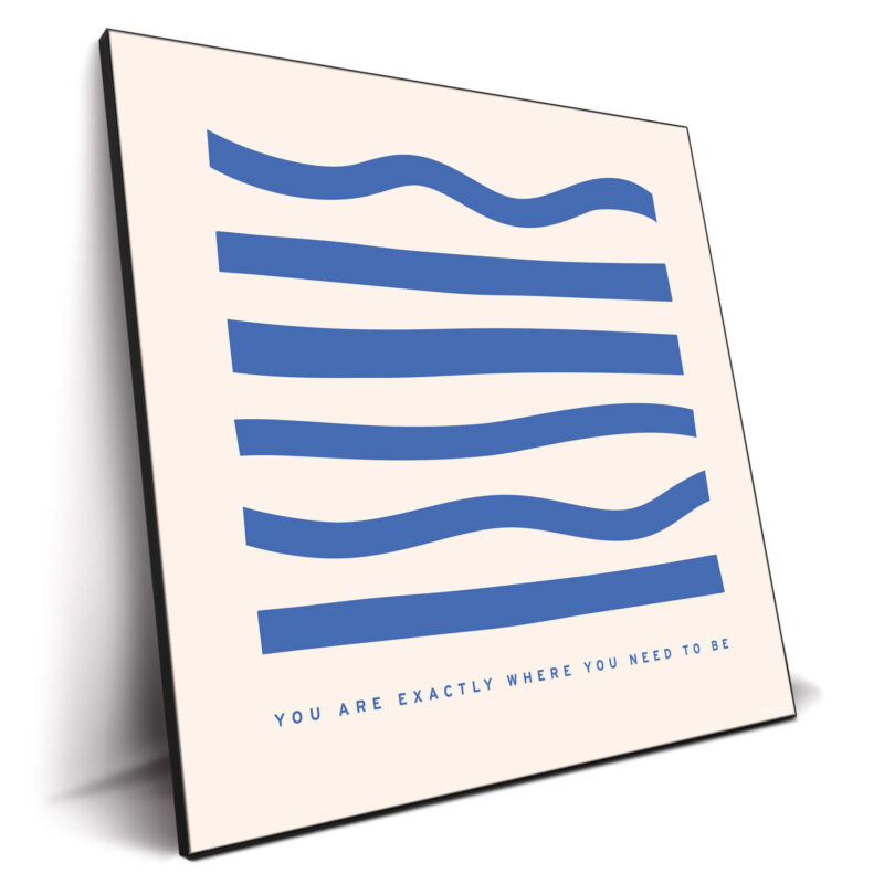 Need To Be Blue Wall Decor by Olivia Herrick