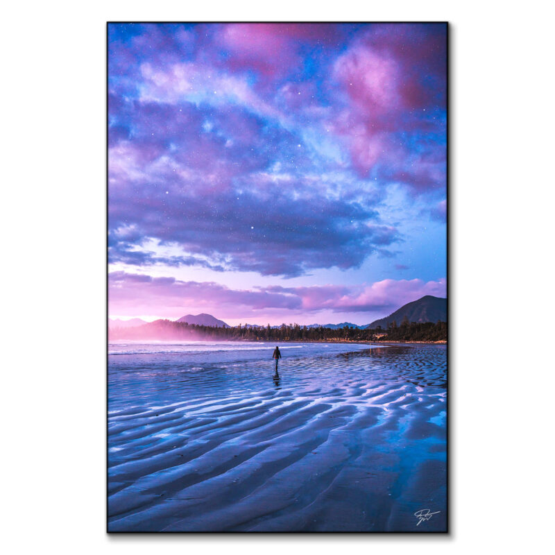 Twilight Shores Vibrant Wall Art by Zach Doehler