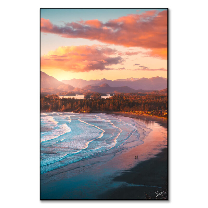 Golden Shores Warm Wall Art by Zach Doehler