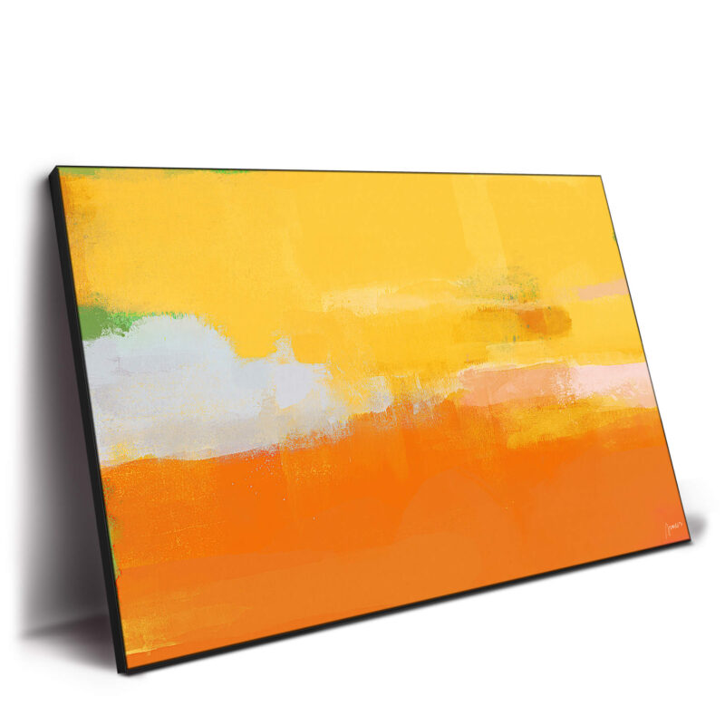 Gentle Scenery Orange Wall Decor by Artur Chen