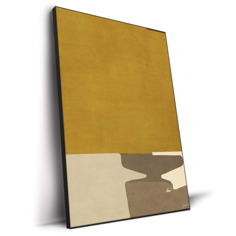 Memories by the Lake Yellow Wall Decor by Artur Chen