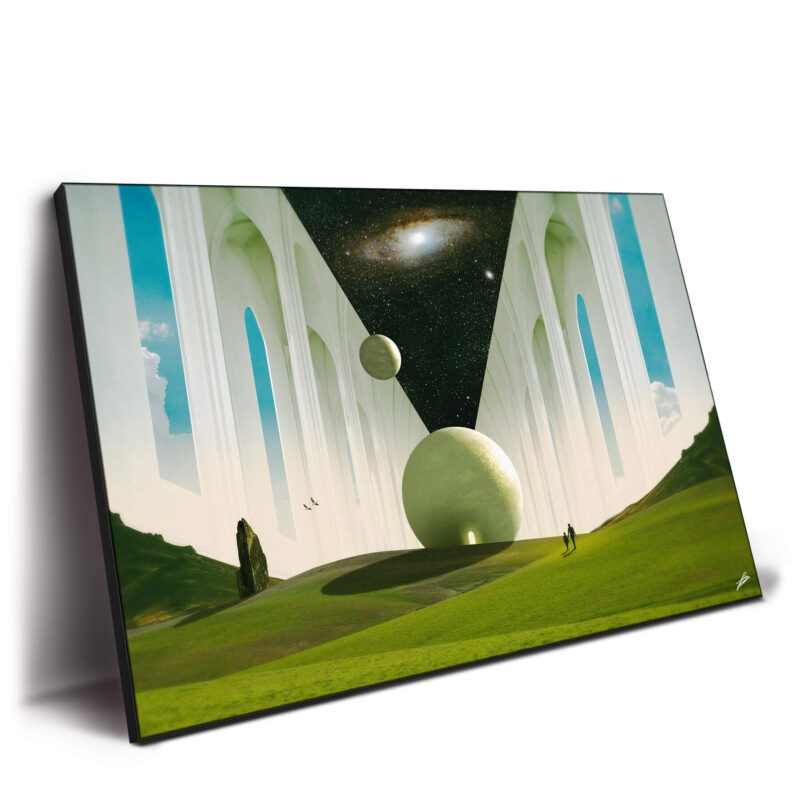 New Fields Green Wall Decor by Fran Rodríguez