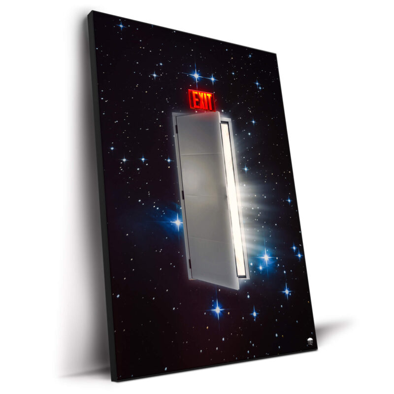 Welcome Back Dark Wall Decor by Seamless