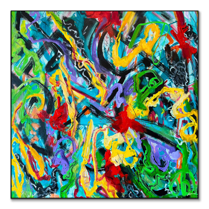 Go Green Wall Art by Bob Lombardi