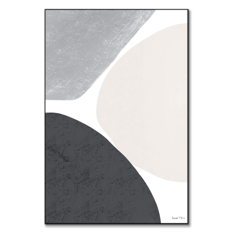 High Enough Black and White Wall Art by Karine Tonial Grimm