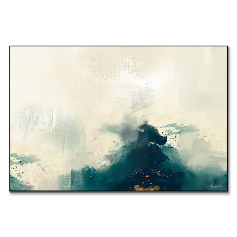 Fields No. 2 Light Wall Art by Karine Tonial Grimm