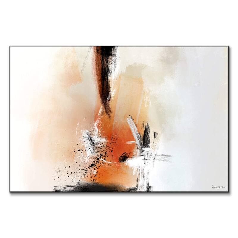 Renew No. 2 Warm Wall Art by Karine Tonial Grimm