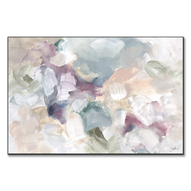 Pastel Strokes Colorful Wall Art by Shelby Kregel