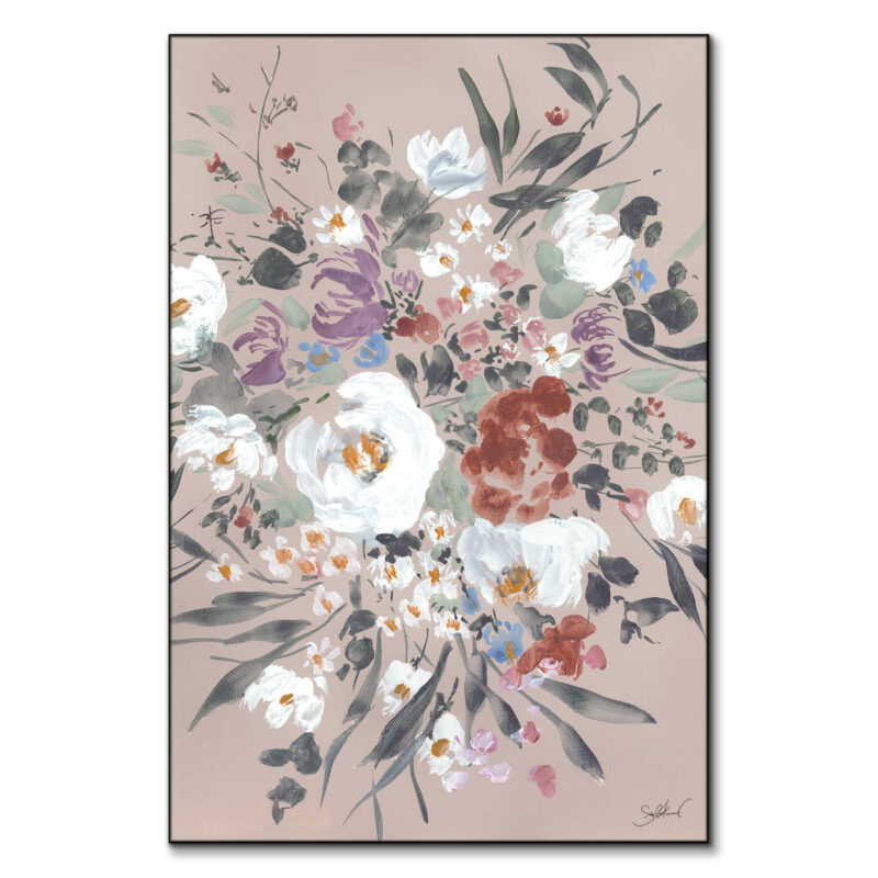 Posy Pink Wall Art by Shelby Kregel