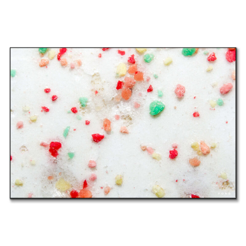 Pop Tart Heart Colorful Wall Art by Nick Ford