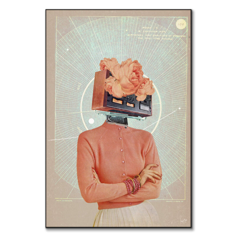 Not a Chance I'll Forget You Warm Wall Art by Frank Moth