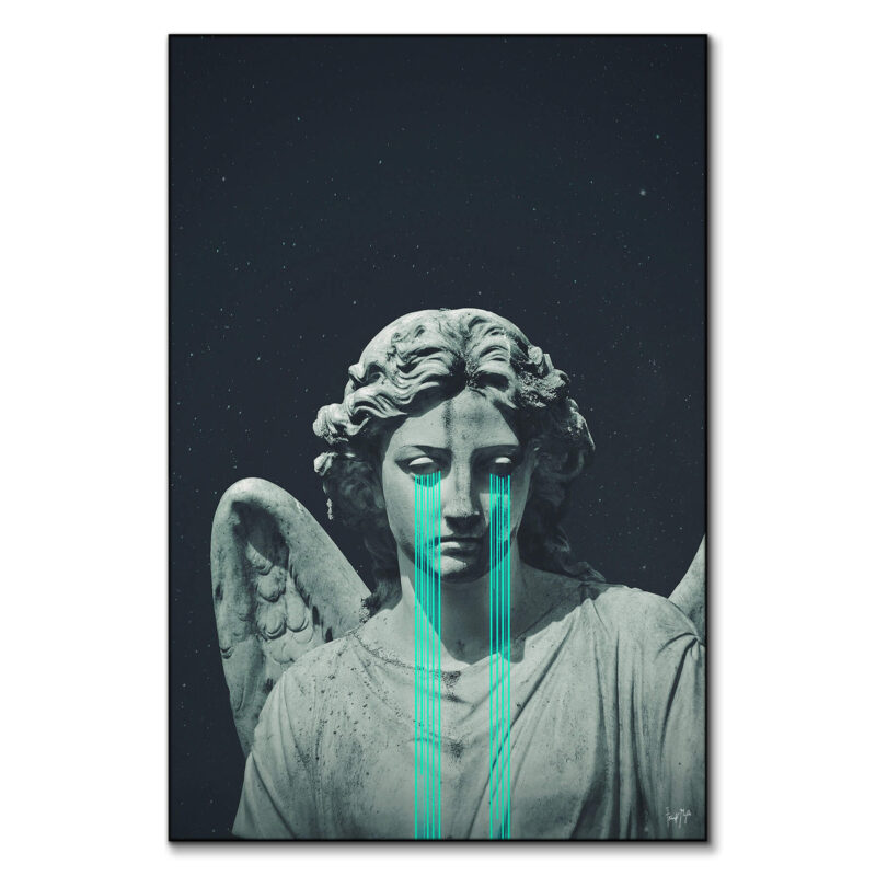 Gaze from Above Dark Wall Art by Frank Moth