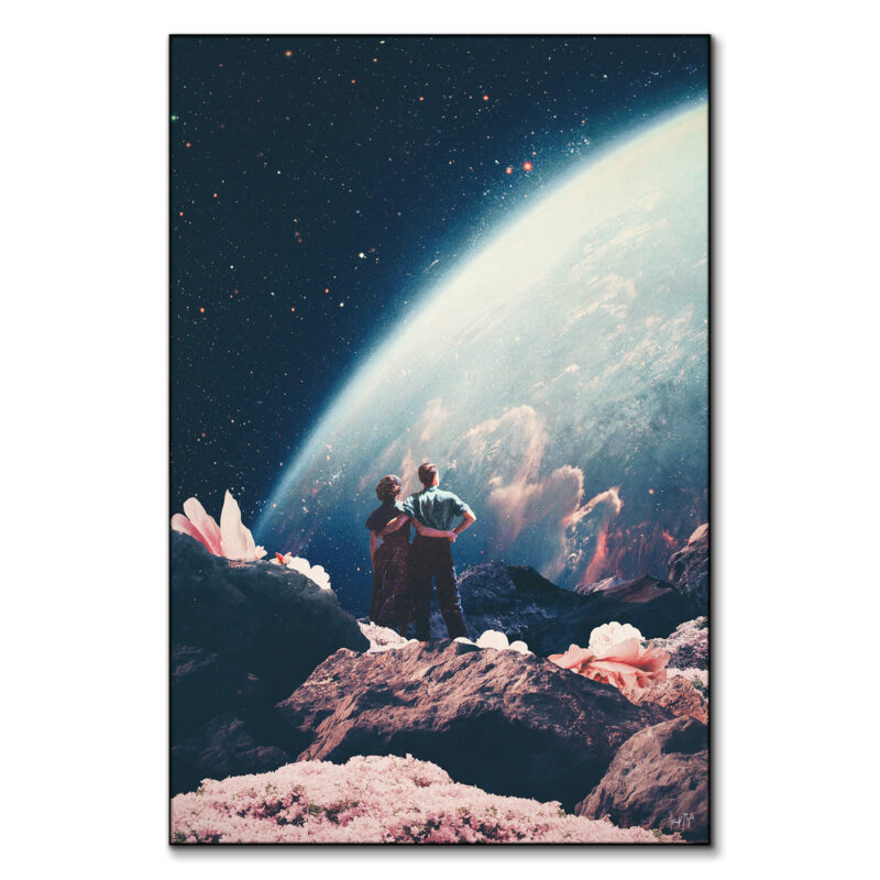 Often Mistaken for Absent Dark Wall Art by Frank Moth