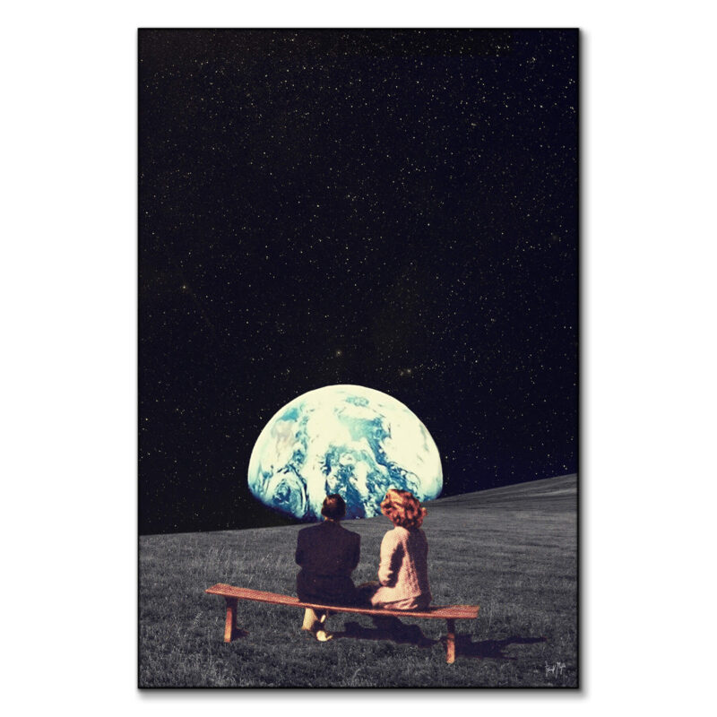 We Used to Live There Dark Wall Art by Frank Moth