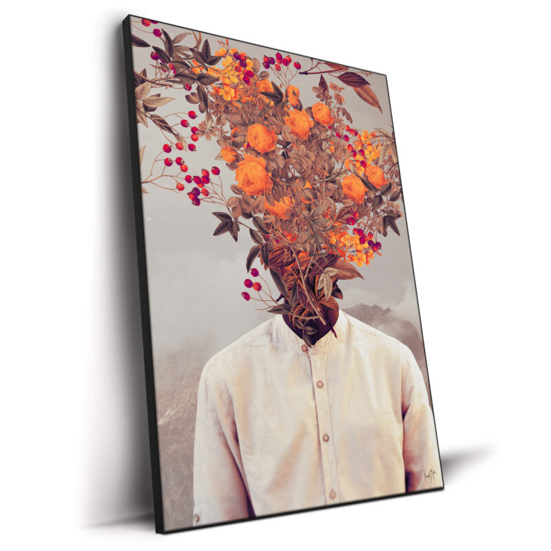 Bloom Bright Warm Wall Decor by Frank Moth