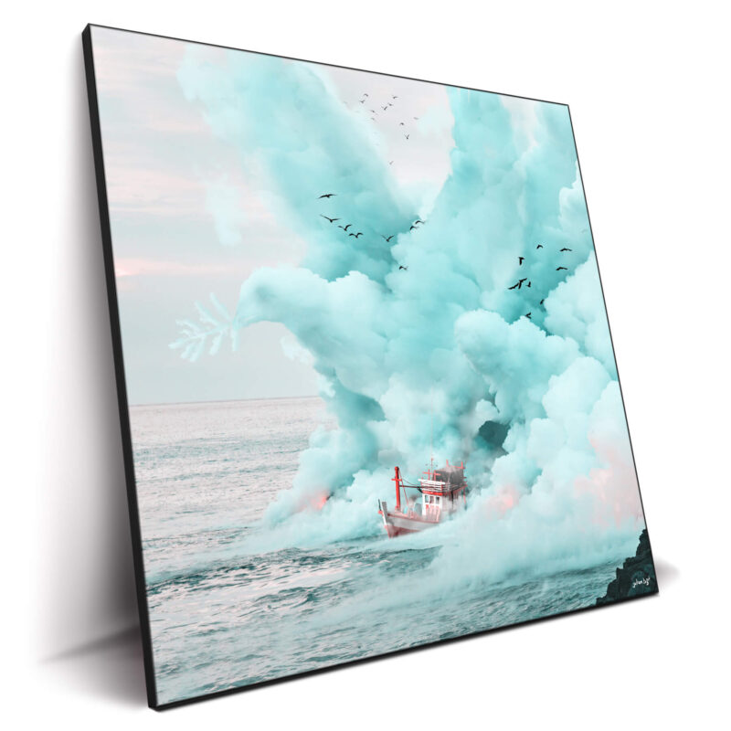 Peaceful Cool Wall Decor by Julien Tabet