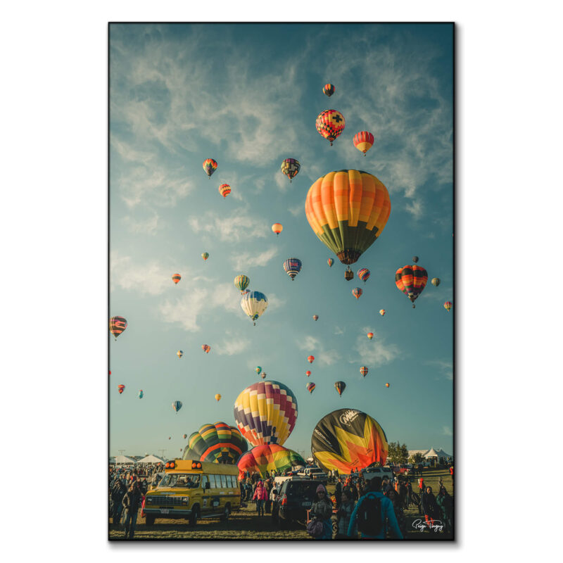 Time to Float Colorful Wall Art by Paige Tingey