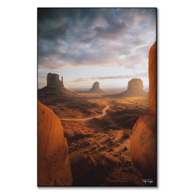 Rocky Monument Warm Wall Art by Paige Tingey