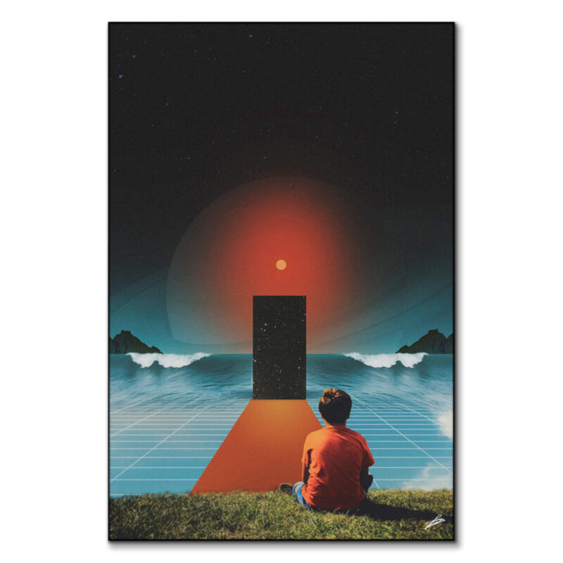 Vision Dark Wall Art by Fran Rodríguez