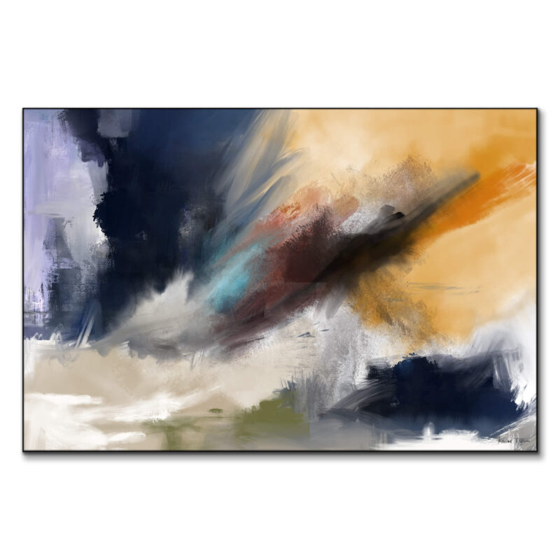 Until I Find You Colorful Wall Art by Karine Tonial Grimm