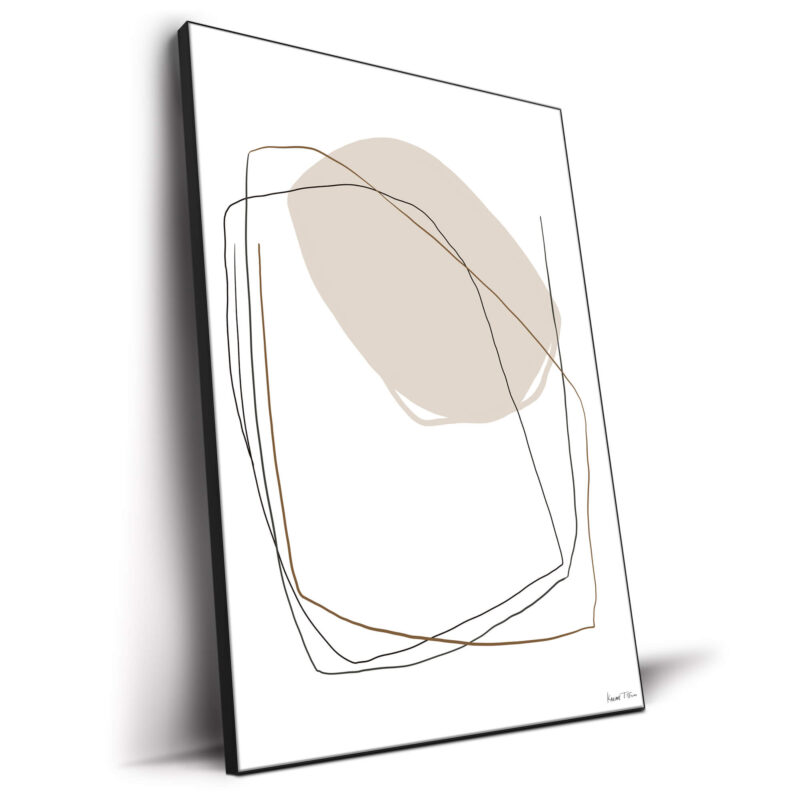 Feel White Wall Decor by Karine Tonial Grimm