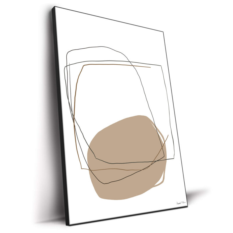 Feel No. 2 White Wall Decor by Karine Tonial Grimm