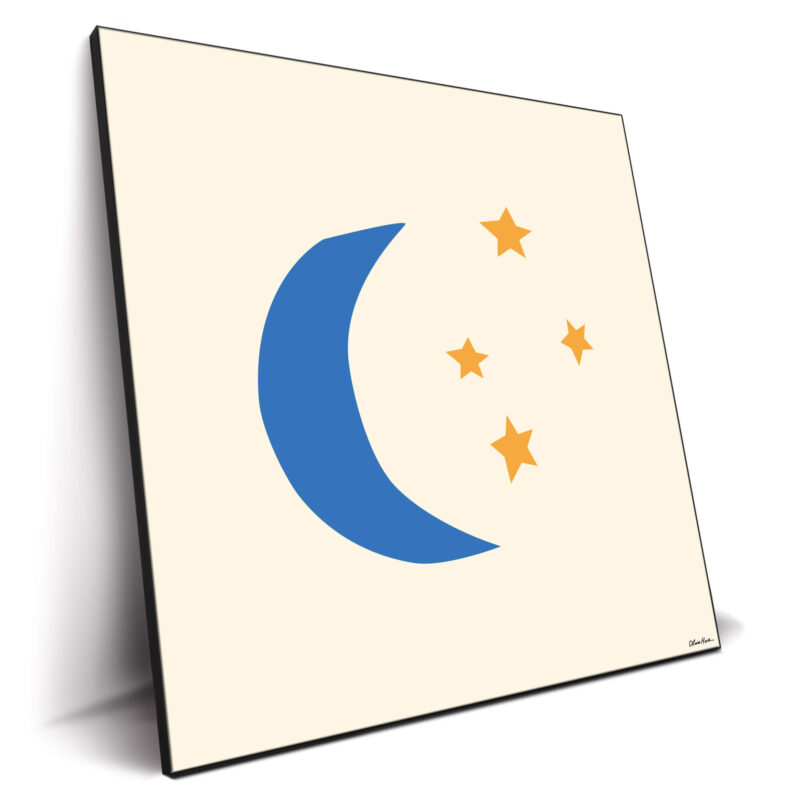 Moon and Stars Wall Decor by Olivia Herrick