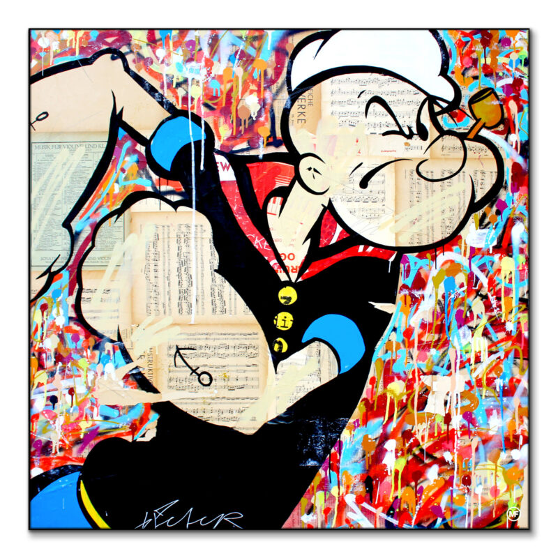 Entrance to Exit Red Wall Art by Michiel Folkers