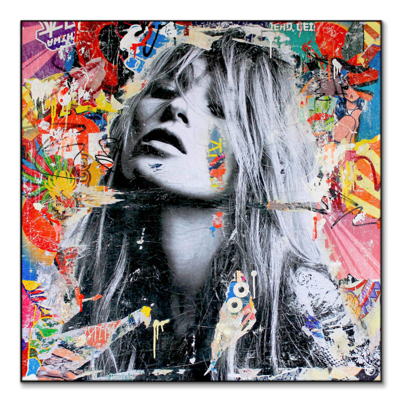 It's a Sin to be Tired Colorful Wall Art by Michiel Folkers