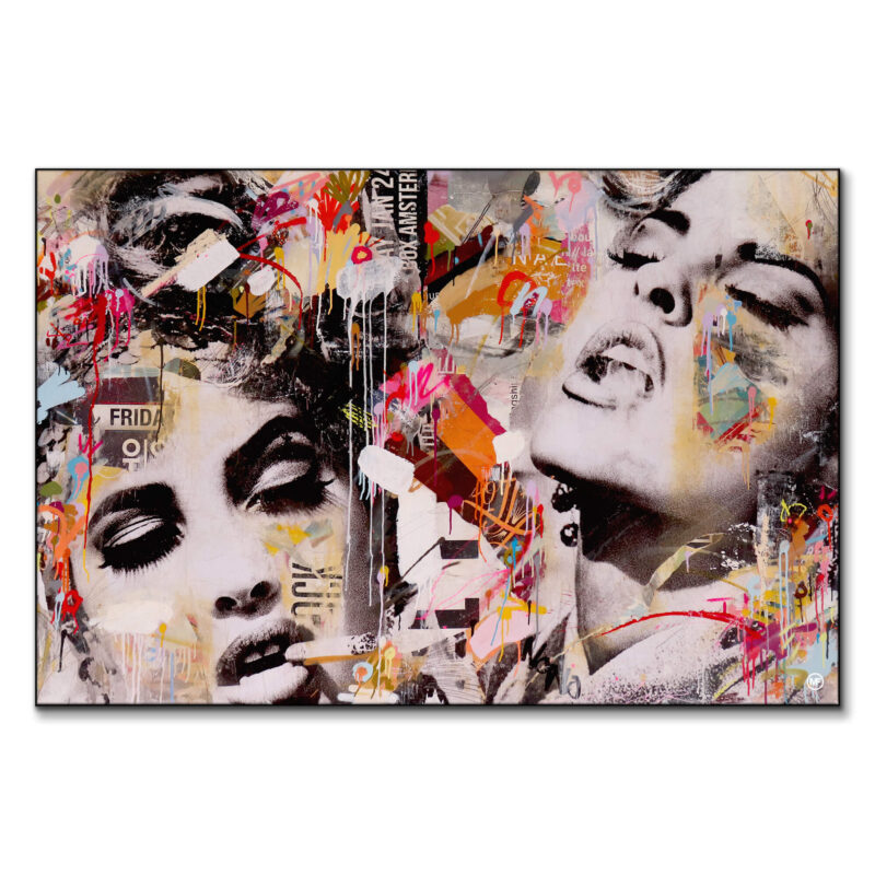 Ephemeral Passion Warm Wall Art by Michiel Folkers