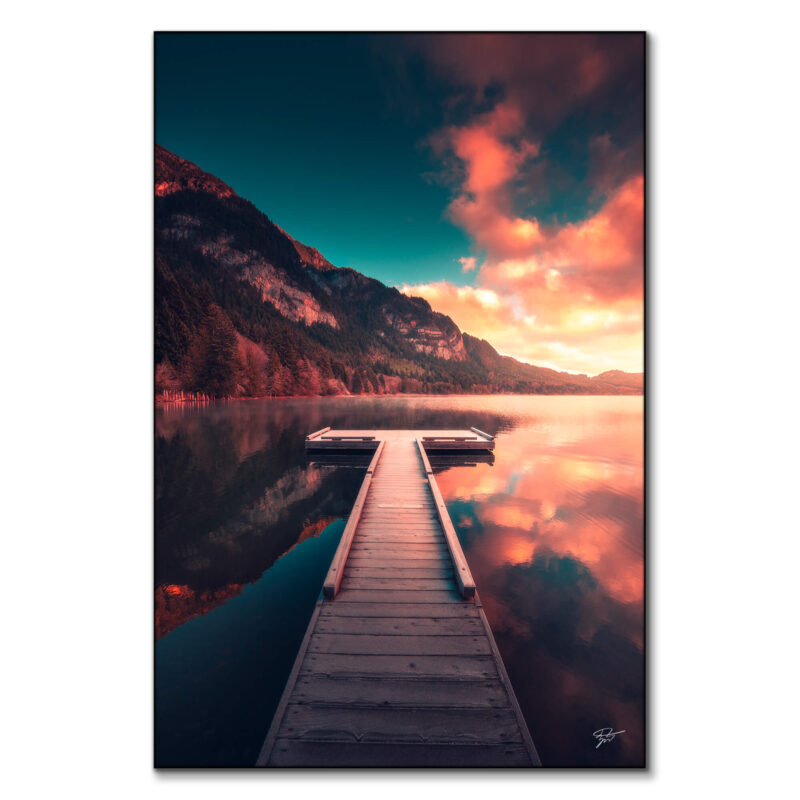 The Lake of Tranquility Cool Wall Art by Zach Doehler