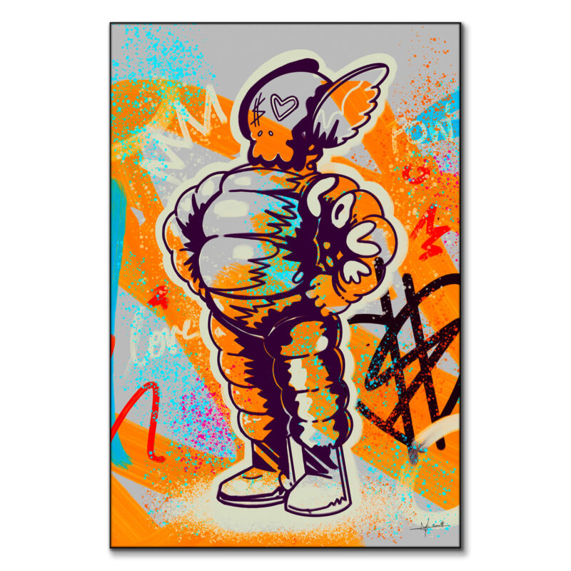 Love a Good Year Vibrant Wall Art by Nuwarhol