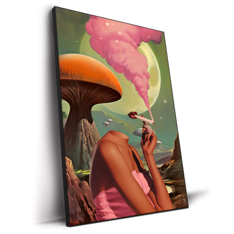 Smoke Cap Green Wall Decor by BambashkART