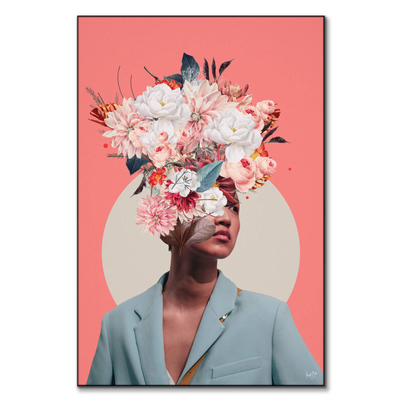 Searching for Sunrise Pink Wall Art by Frank Moth