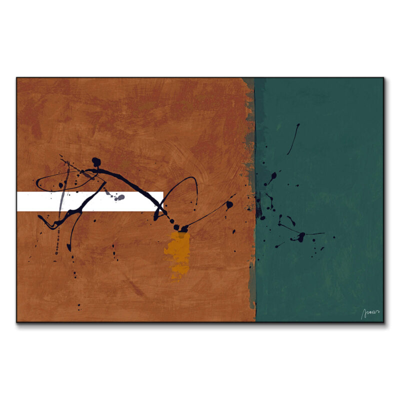 Sufi Dance Forest Green Wall Art by Artur Chen