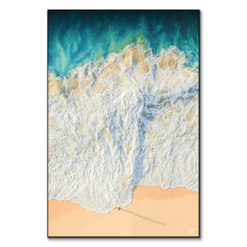 Sandy's Above Cool Wall Art by Jess Loiterton