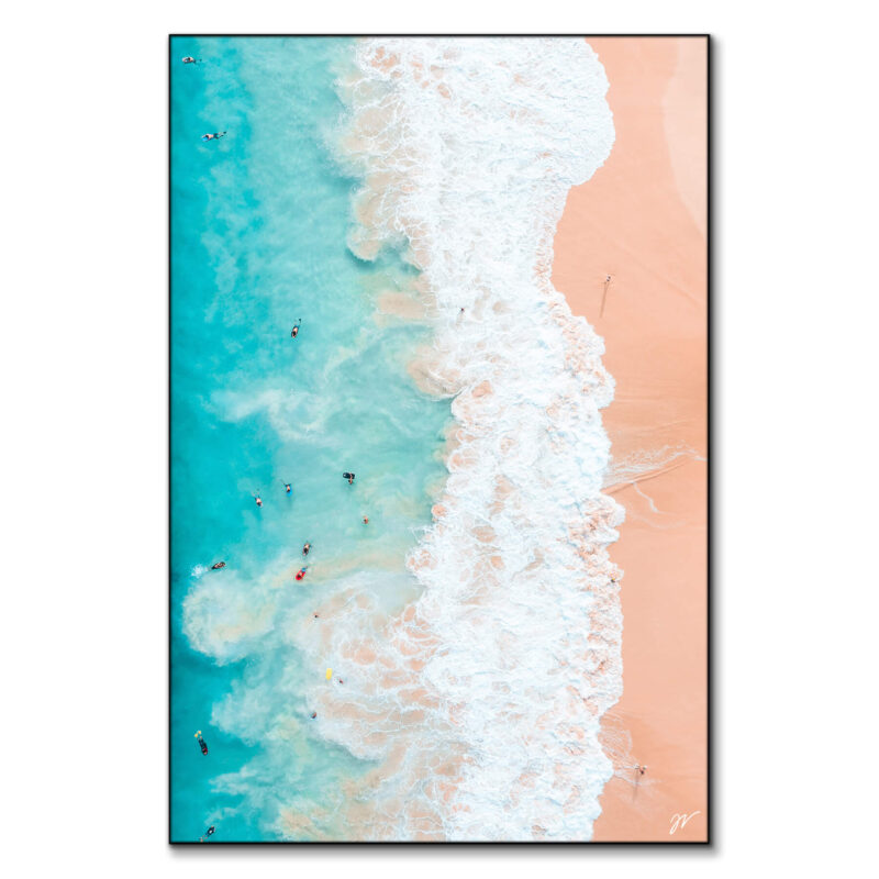 Beached Out Blues Blue Wall Art by Jess Loiterton