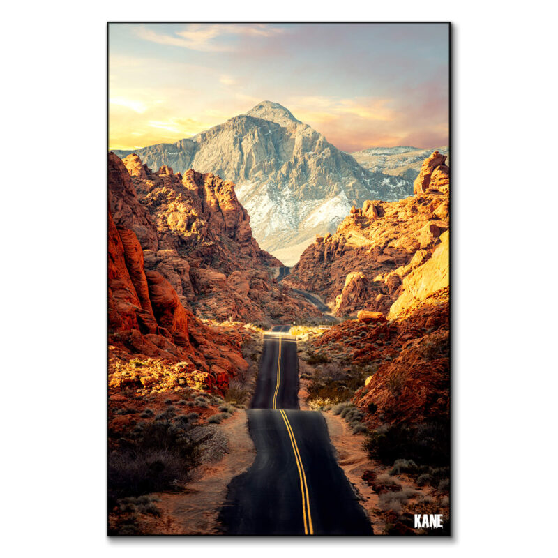 Valley of Fire Warm Wall Art by Kane C. Andrade