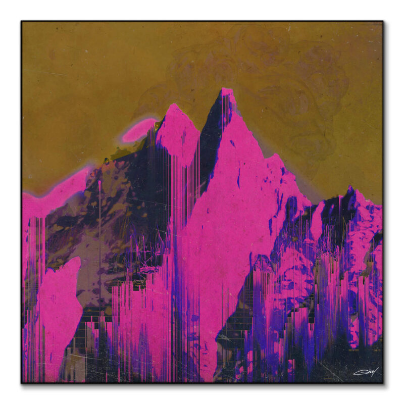 We Move Lightly Pink Wall Art by Jamison Gish