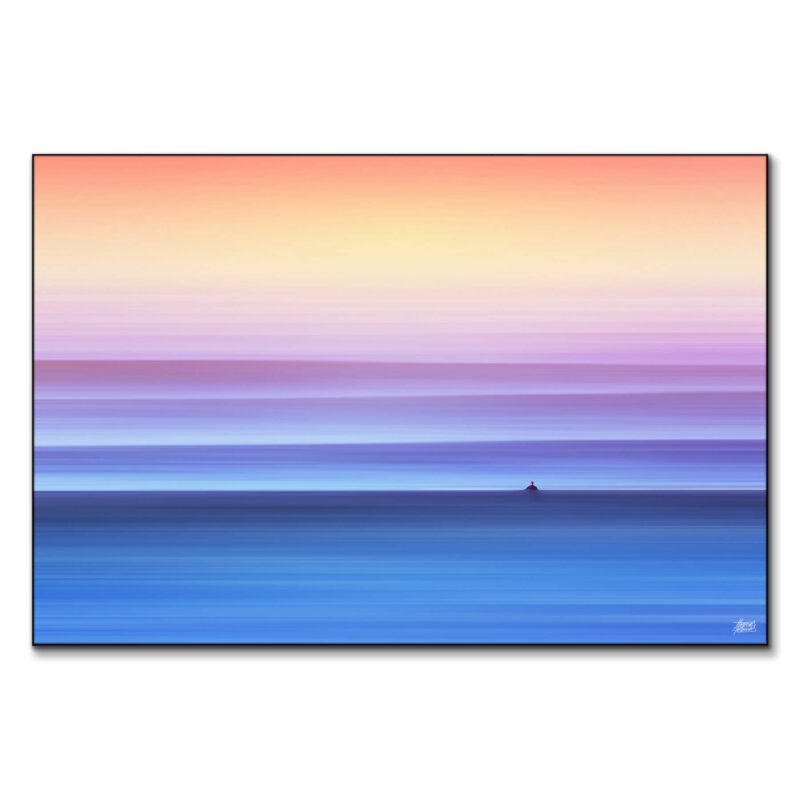 Color Lines Warm Wall Art by Thomas Fotomas