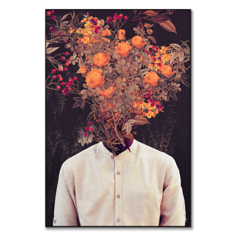 Bloom Warm Wall Art by Frank Moth