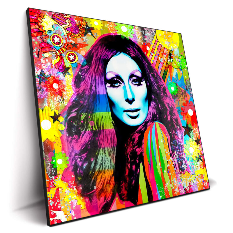 Colorful Cher Vibrant Wall Decor by Jessica Stempel