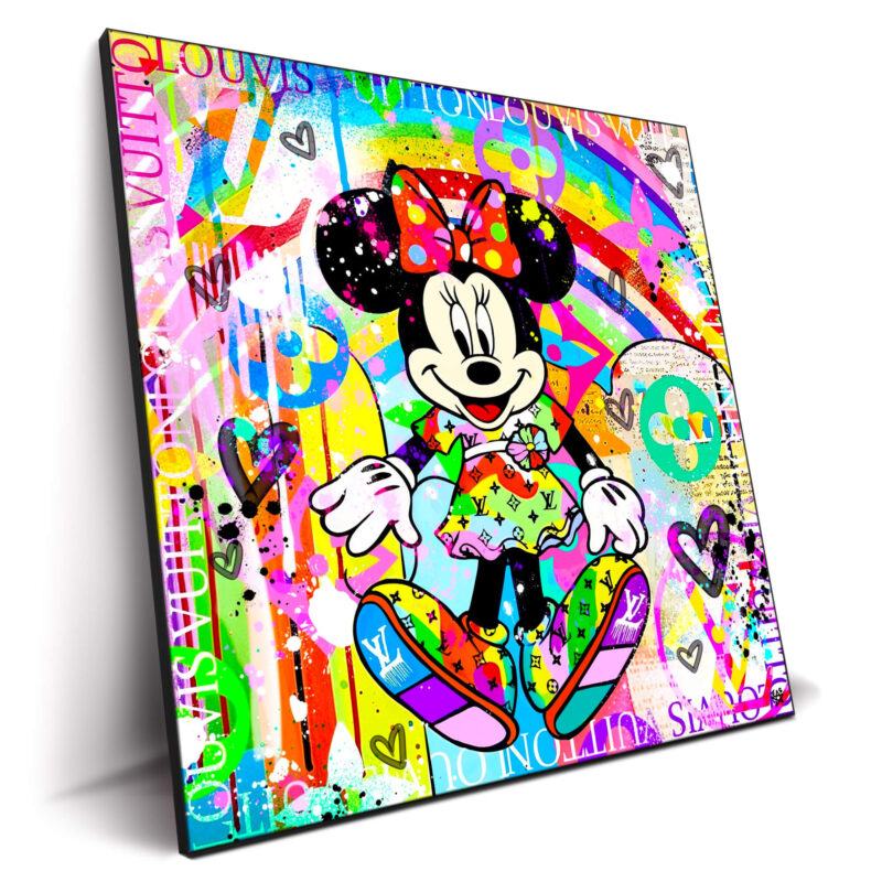 Minnie Vibrant Wall Decor by Jessica Stempel