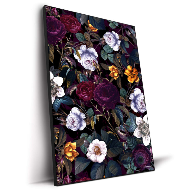 Viva Magenta Dark Wall Decor by Burcu Korkmazyurek